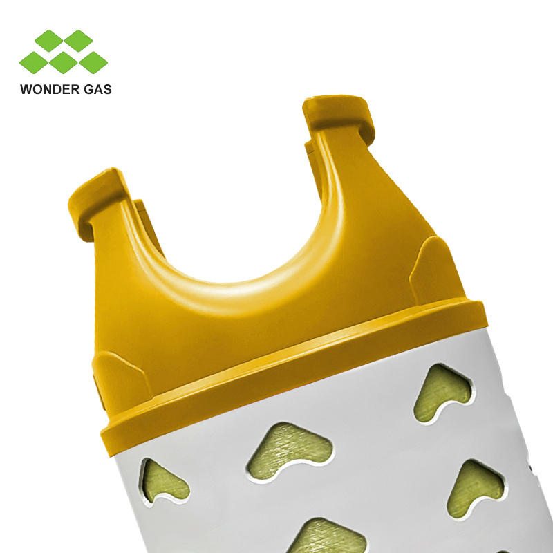 High Quality Composite LPG Cylinders 11.5kg 27.5L HDPE Liner Fiberglass Wrapped Propane Tank for Cooking or Industry