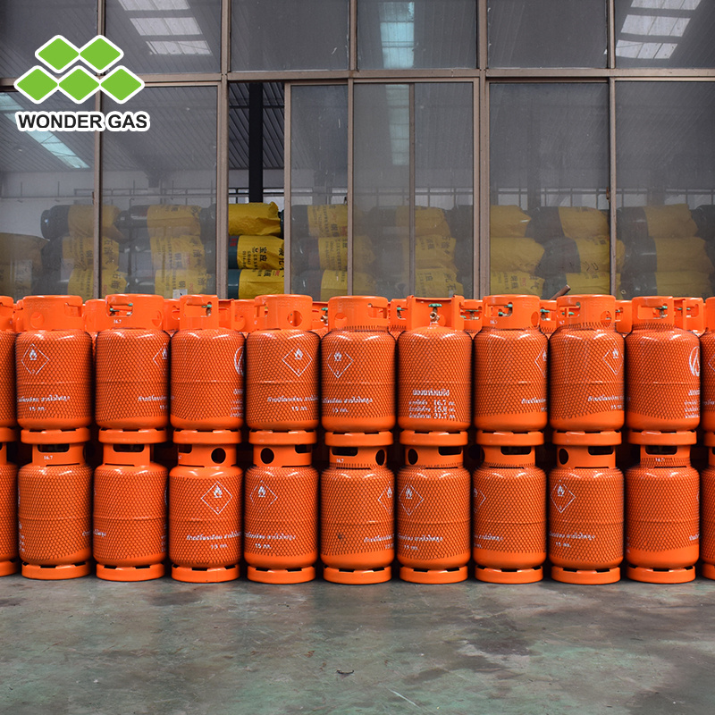 12.5kg Cooking LPG Gas Cylinder For Household Gabon Market Sale Propane Gas Cylinder