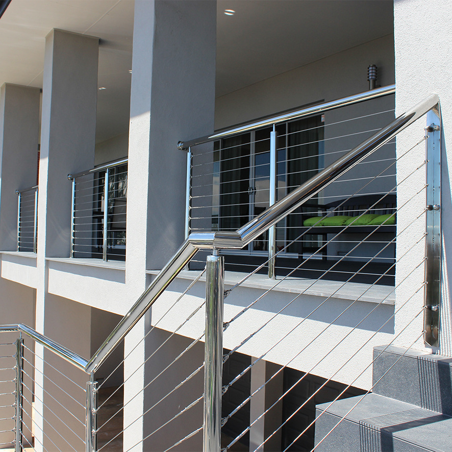 Stainless Steel Baluster Cable Balcony Railing System