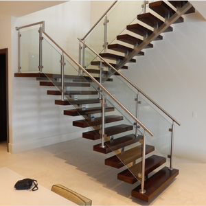 Metal stair construction steel wood stairs with landing