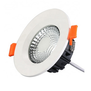 hotel spotlight 7500k ac240v smd round recessed 4 6 inch dimmable die-casting aluminum housing 7w 15w 20w 30w cob led downlight