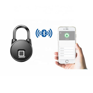 BT Anti-Theft Cerradura Inteligente Waterproof Smart Electronic Lock Door Lucchetto Handle Lock Fingerprint Padlock