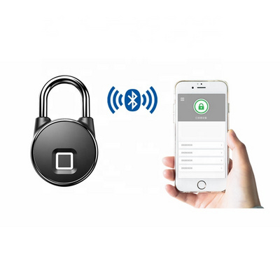 BT Anti-Theft Cerradura Inteligente Waterproof Smart Electronic Lock Door Lucchetto Handle Lock Fingerprint Padlock