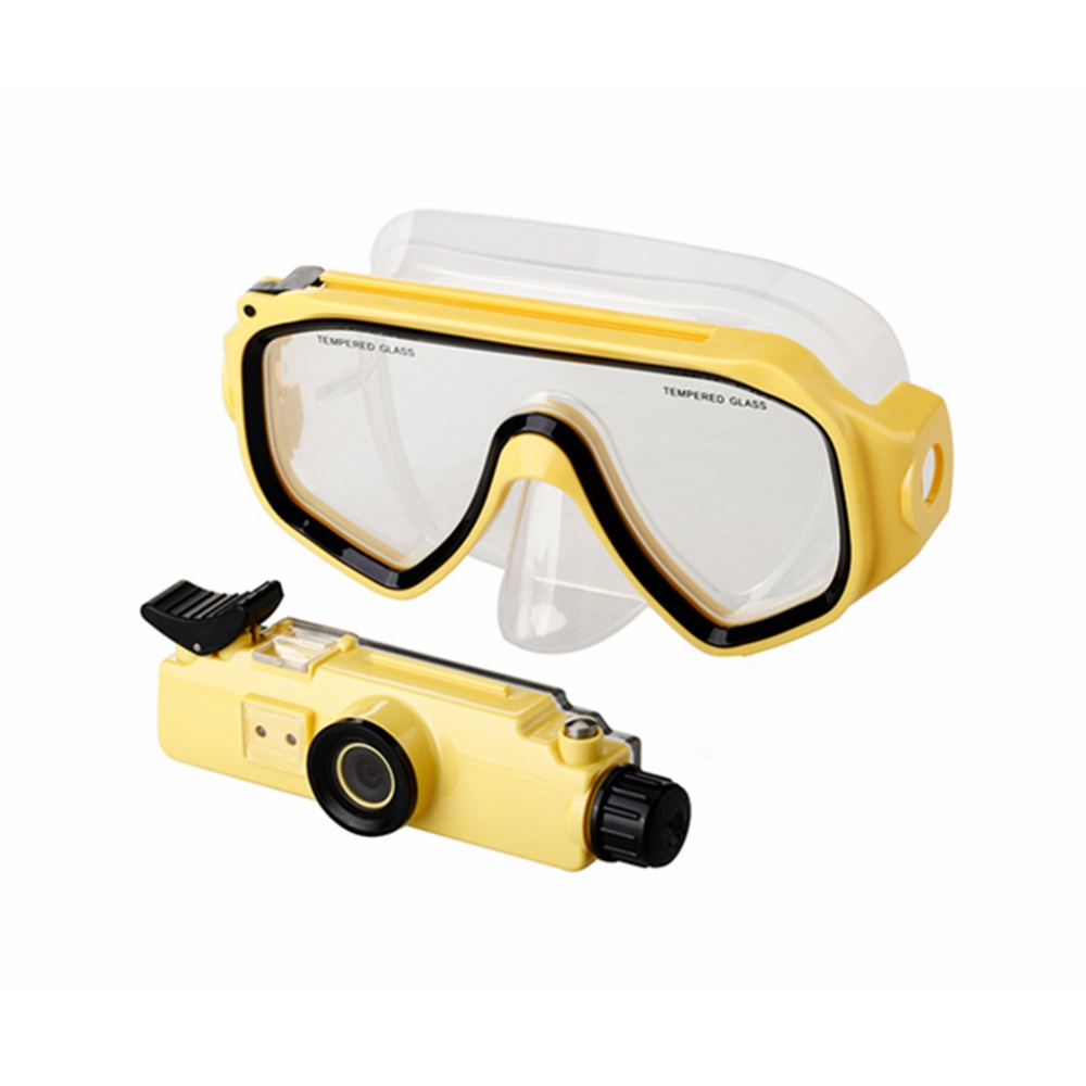 HD720P Waterproof Diving Glasses Mask Swimming Pool Underwater 30m Digital Video Camera