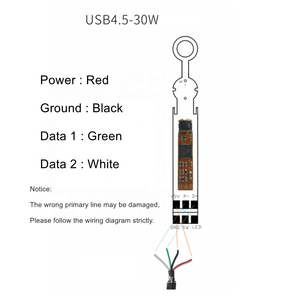 Mini USB Endoscope 0.3MP 4.5mm OEM CMOS Module Camera Industrial Medical Borescope pinhole cmos camera module