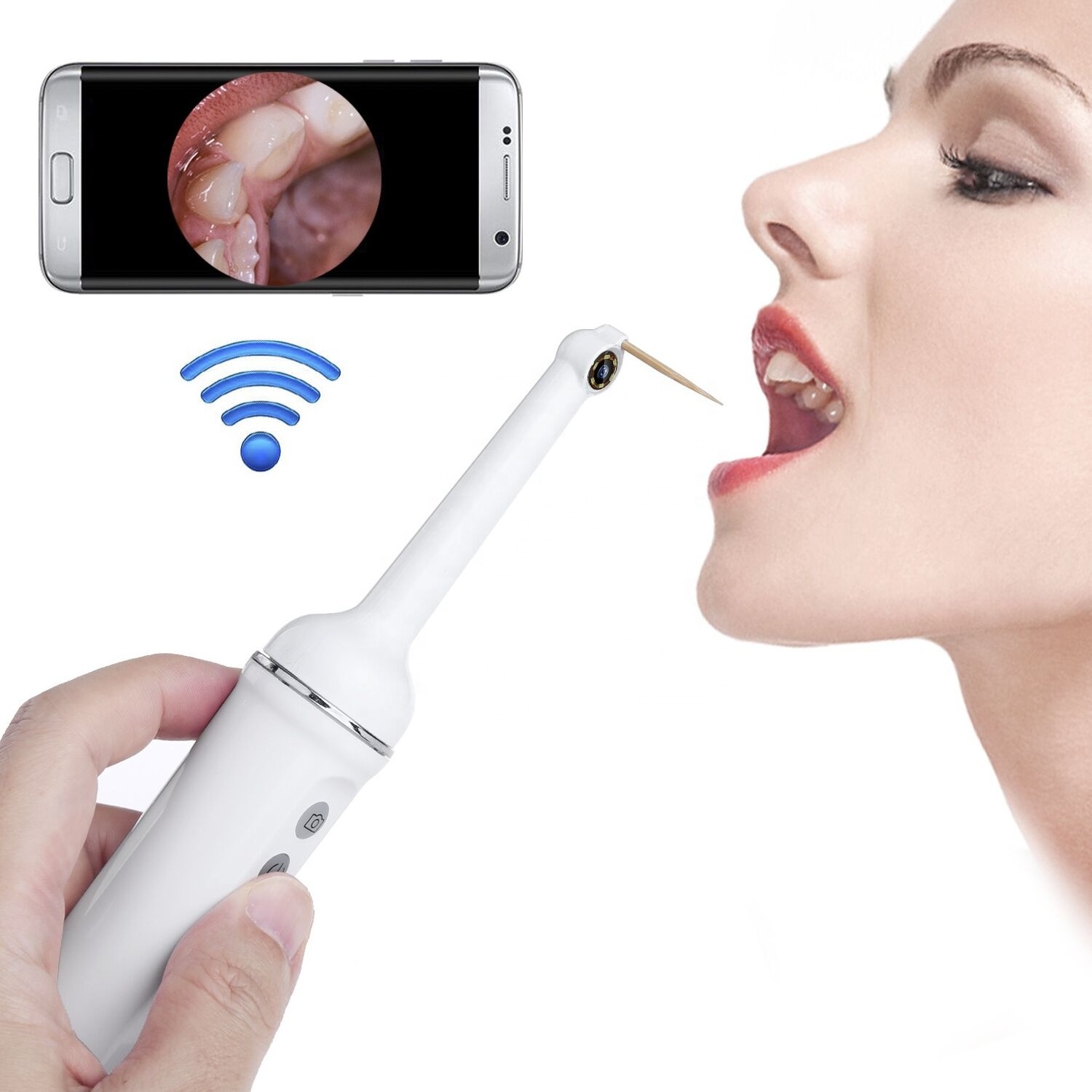 Smart Removal Kit Ent Endoscope Sheath Wireless Dental Camera Intraoral WiFi Dental Scaler