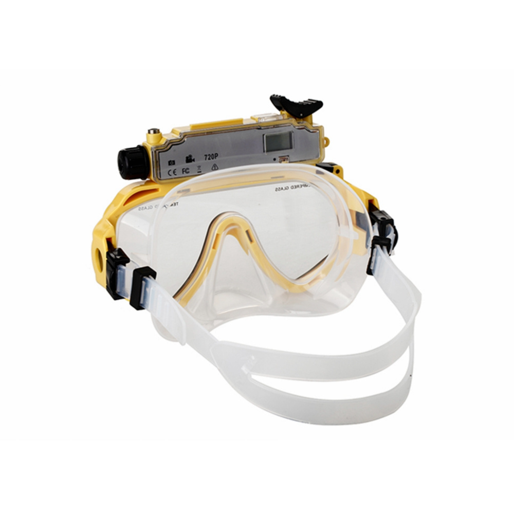 HD720P Waterproof Diving Glasses Mask Swimming Pool Underwater 30m Digital Video Camera