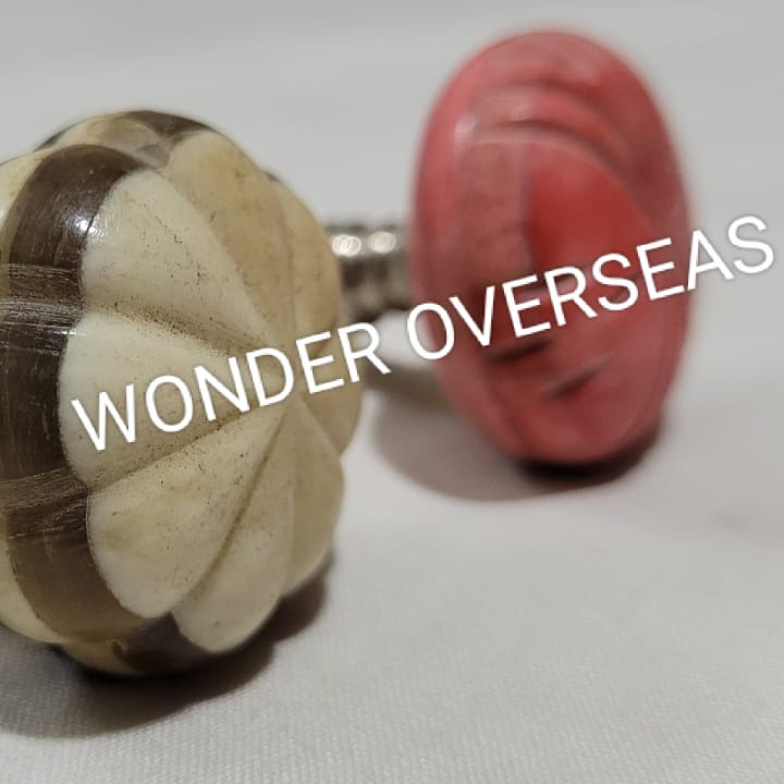 Wholesale Bone Modern Knobs Cream Vintage Pulls Round Drawer Cabinets 4.06 Cm Hbk-253 Exclusive New Design