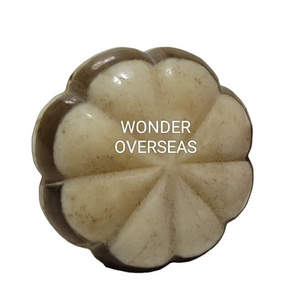 Wholesale Bone Modern Knobs Cream Vintage Pulls Round Drawer Cabinets 4.06 Cm Hbk-253 Exclusive New Design