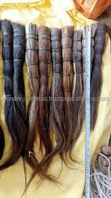 Hot Selling High Quality Buffalo And Ox Tail Hair And Also Washing Tail Hair And Dressing Cow And Buffalo Tail Hair