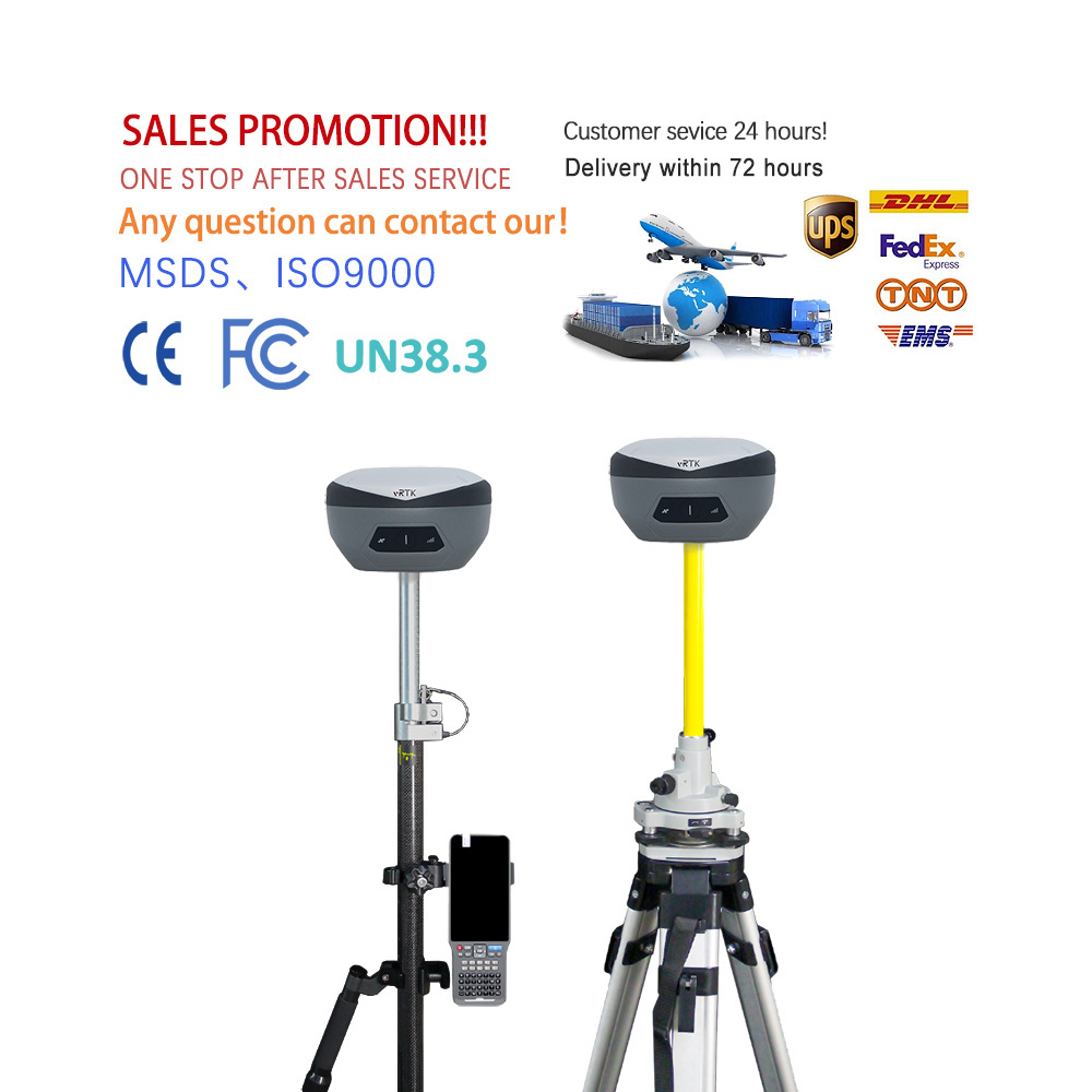 Hi target VRTK2 Gnss Rtk for Land Survey Cheap Price 1408 Channel  Hi-target V200 Handheld Gps Receiver Surveying RTK