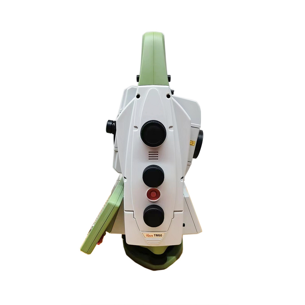 Leica TM60 High Accuracy 0.5'' Magnification 30x Total Station Robotic Circular Prism 3000m Total Station