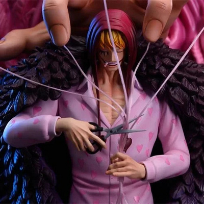 Japan Figure GK Anime One Pieced Corazon Resin Statue Limited  Action Figure For Collection