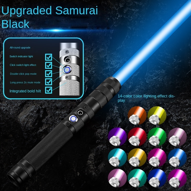 metal hilt   RGB or Xenopixel color changing smooth swing laser sword from star the wars