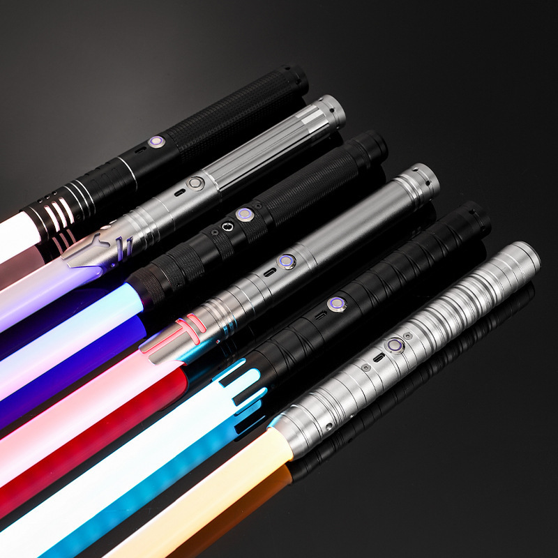 metal hilt   RGB or Xenopixel color changing smooth swing laser sword from star the wars