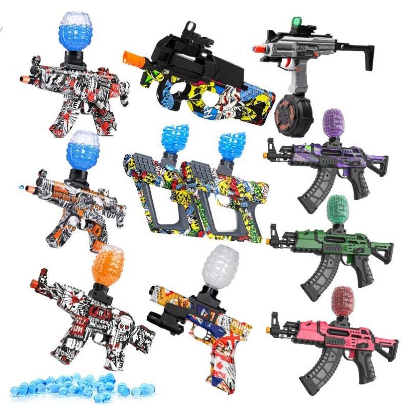 Splat R Ball Airsoft Blank Toy Water Gun Ak 47  Top M416 9Mm Pistol Original Real Uzi Plastic Gun For Adults