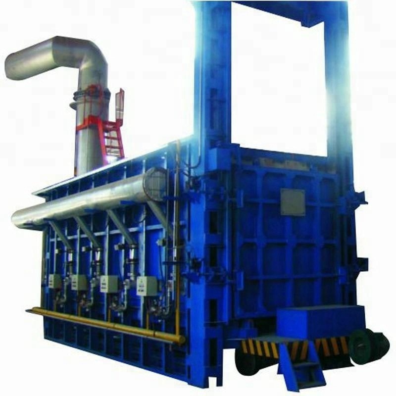 WONDERY Batch Type Natural Gas Bogie Hearth Furnace For Quenching Annealing Tempering Heat Treatment