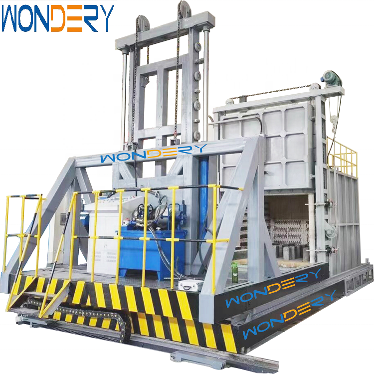 WONDERY Custom Made High Temperature Forklift Car Bottom Heat Treatment Fast Quenching Process Furnace