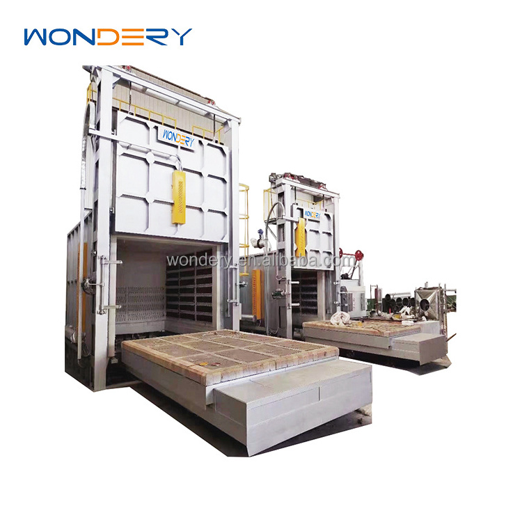 WONDERY New High Quality Product Electrical Bogie Hearth Trolley Type Quenching Furnace