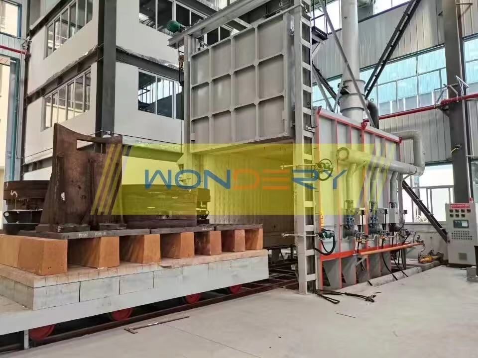 Wondery Professional Manufacture Energy Saving  Natural Gas Heating Bogie Heath Furnace Car Bottom Furnace