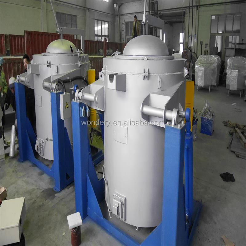 Industrial Scrap Induction Crucible Smelting Furnace For Melting Aluminum Small Copper Melting Furnace