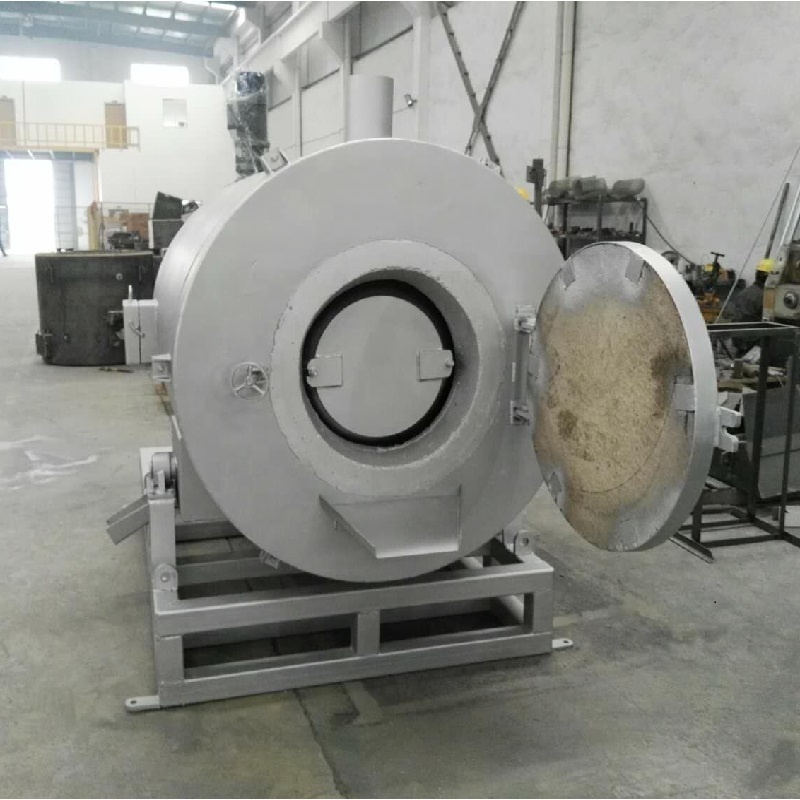 Gas Fired Rotary Furnace For Lead Smelting Plant 1000kg