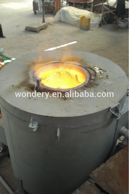 Industrial Scrap Induction Crucible Smelting Furnace For Melting Aluminum Small Copper Melting Furnace