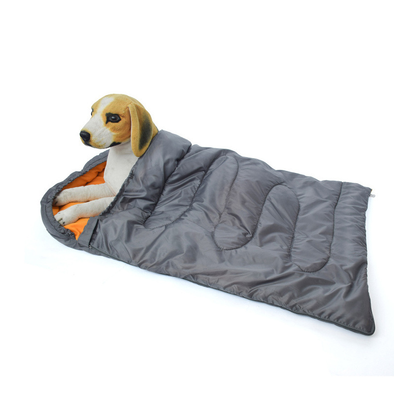 Lightweight Portable Waterproof Outdoor portable sleeping bag for dog pet travel nest warm dog bed  for traveling camping hiking