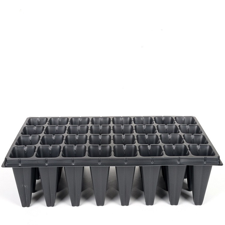 24 50 72 98 105 128 200 288 Cells PS Plastic Plug Seed Starting Grow Germination Tray for Greenhouse Vegetables Nursery