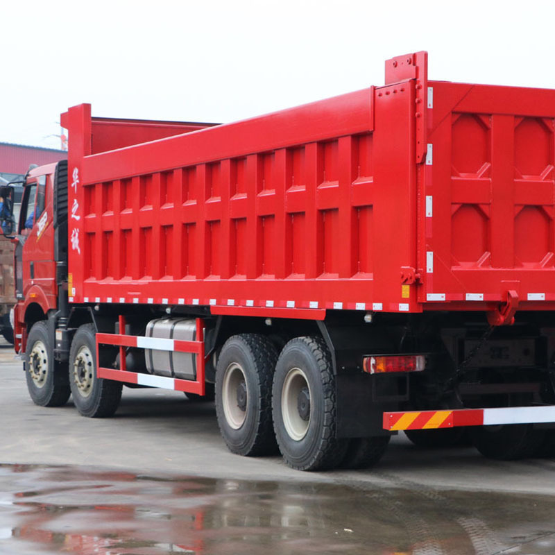 Factory Direct Sales Large Displacement Used Faw Trucks 8x4 Dump 480HP Faw Truck Price For Sale