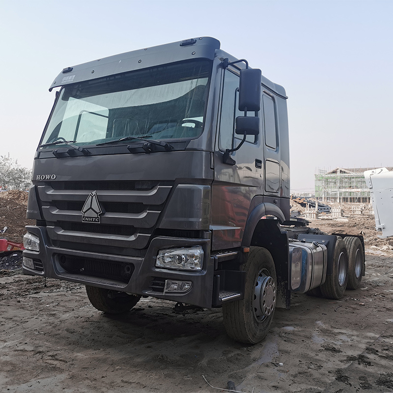 Sinotruk Used tractor howo 6x4 Tractor 375hp china low price tractor truck for sale