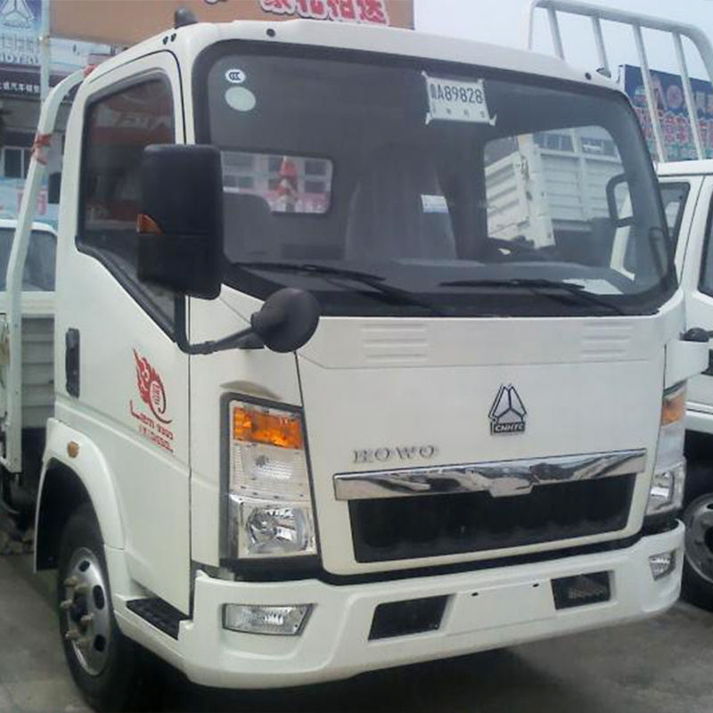 Small Cargo Truck 6x4 4x4 4X2 Sinotruk 3tons and 7 Tons Dump Light Diesel Engine Howo Tipper Truck