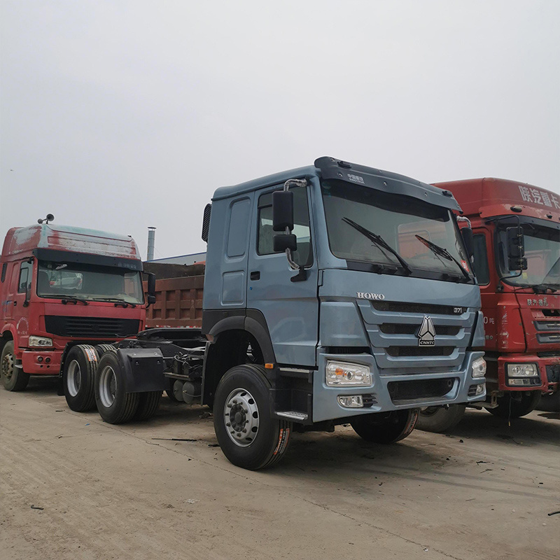 Sinotruk Used tractor howo 6x4 Tractor 375hp china low price tractor truck for sale