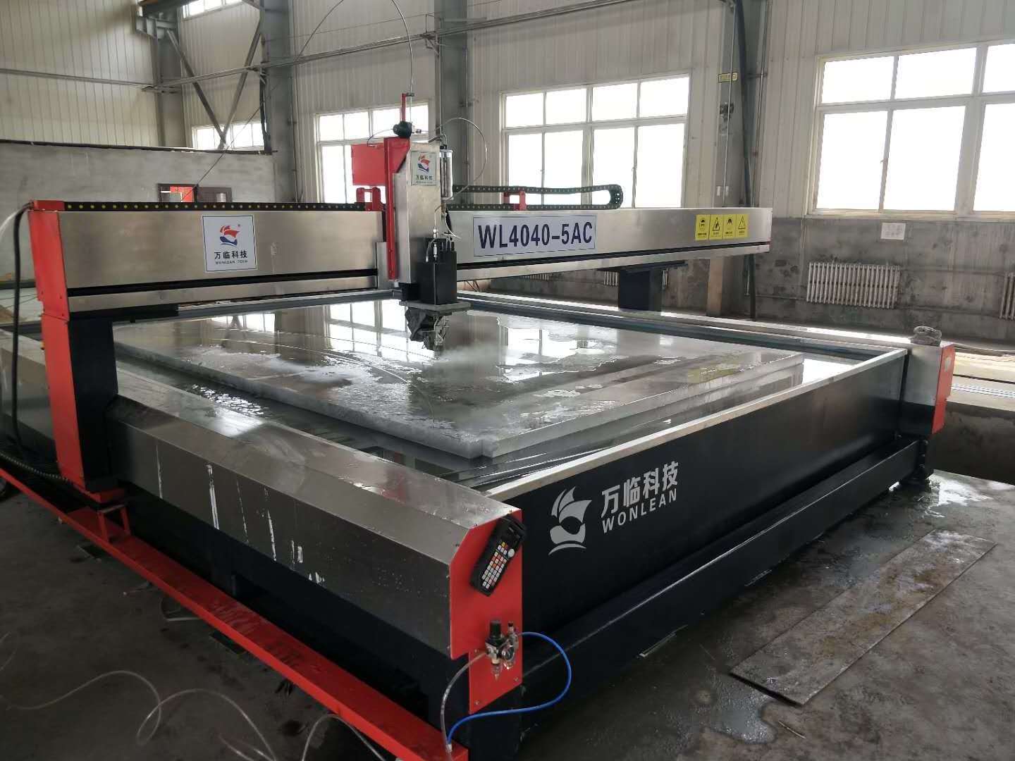 best selling  cnc water jet cutting machine