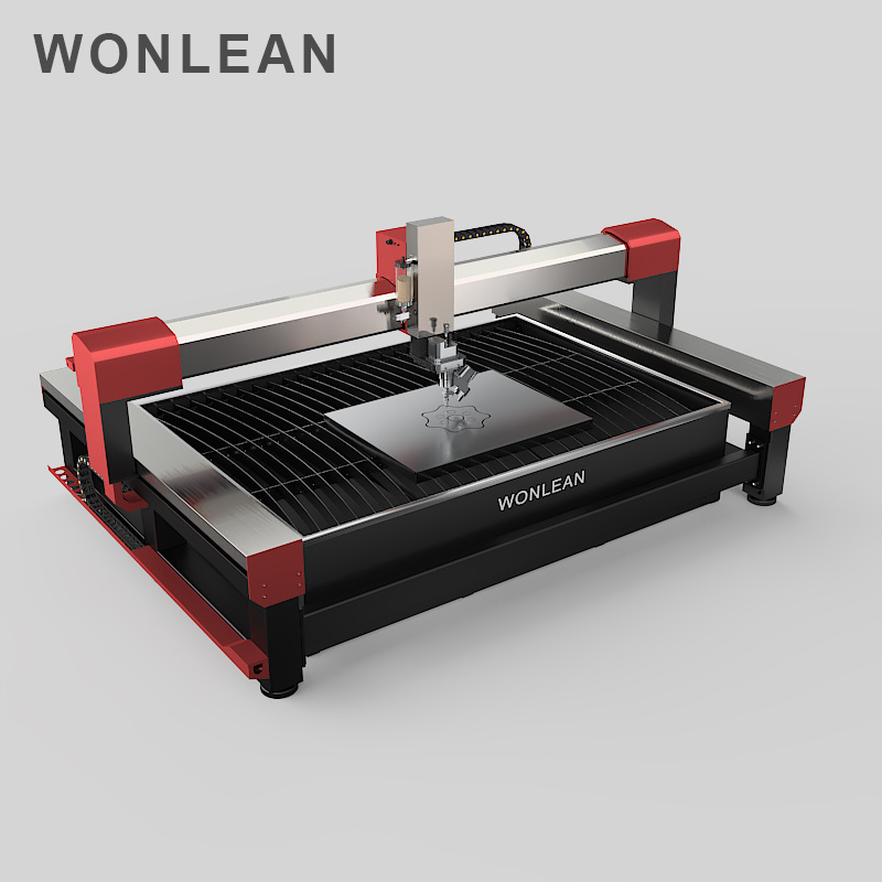 WONLEAN cnc 5 axis water jet cutting machine water jet cutters for metal stone glass