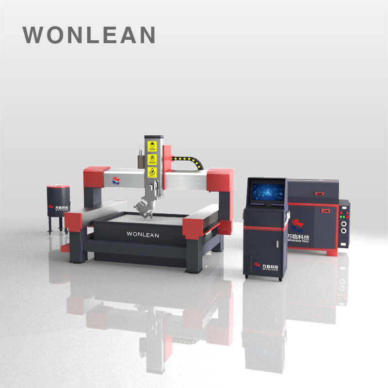 WONLEAN water jet stone cutting machine cnc 5 axis cheap glass water jet cutting machine