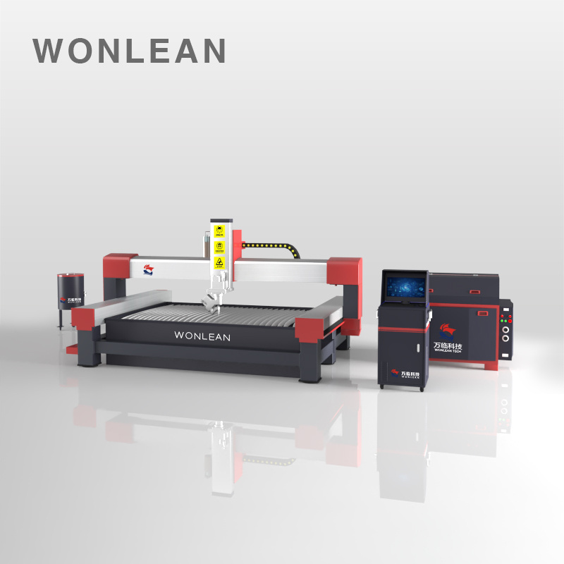 WONLEAN cnc waterjet stone cutting machine 5 axis water jet cutting machine price