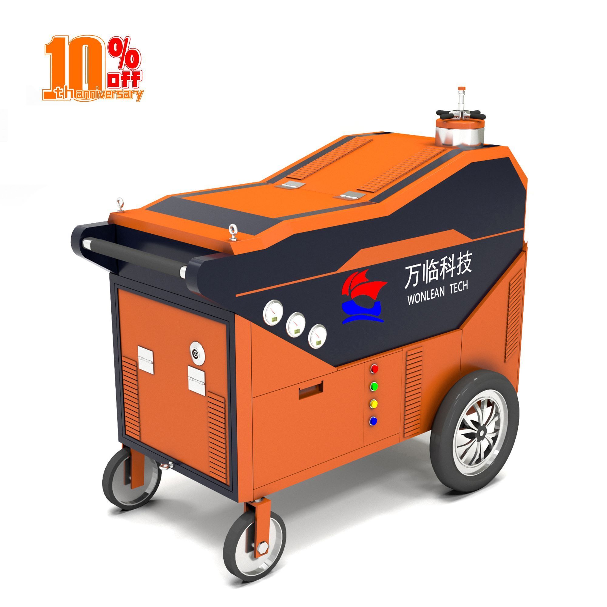 New design pipe water jet cutter for sale petroleum chemical industry dangerous goods mini portable waterjet cutting machine