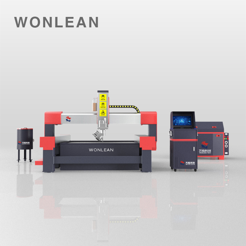 WONLEAN cnc 5 axis water jet cutting machine water jet cutters for metal stone glass