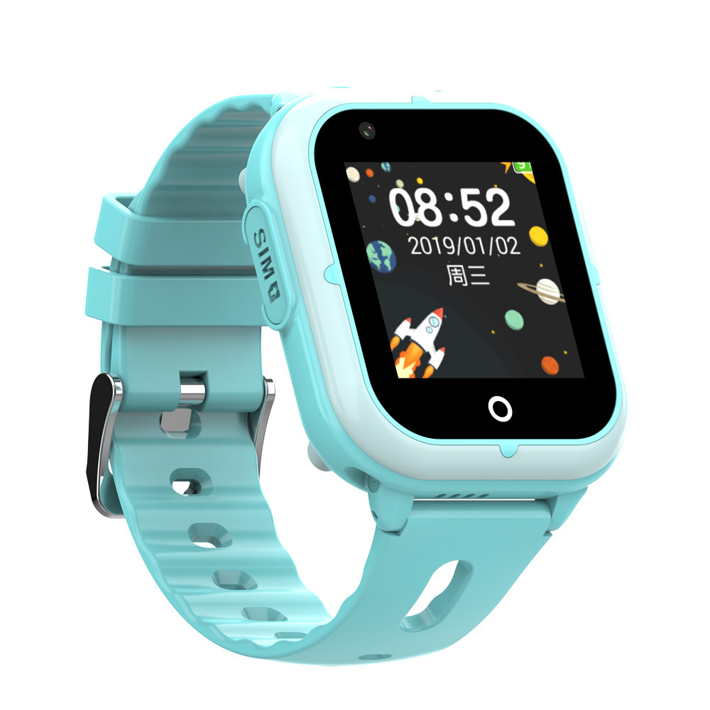 Multi-language Magnetic Charging GPS WIFI LBS Multiple location kids sos monitor smart watch