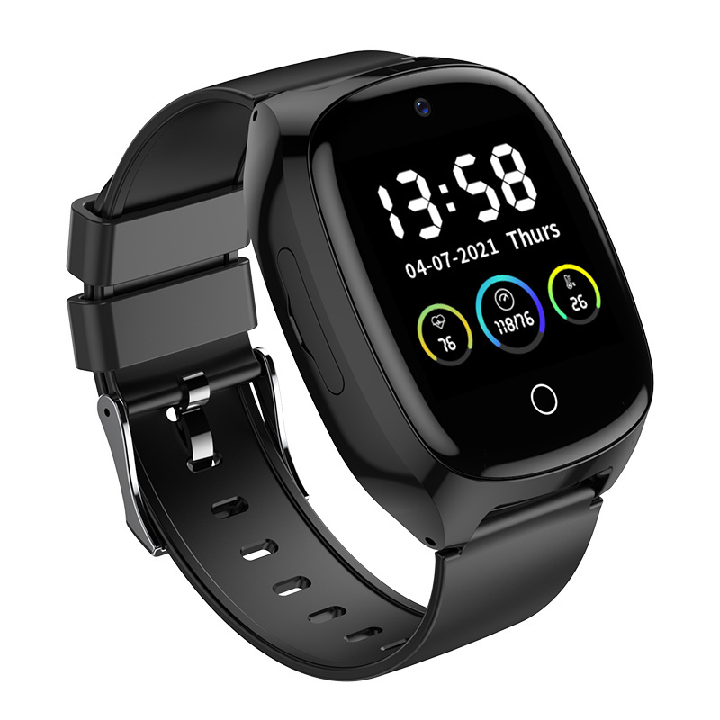 Factory IP67 Waterproof Elderly GPS Smart Watch Video Calling GEO Fence 1.54 Inch Touch Screen Health Smart Phone Watch 4G