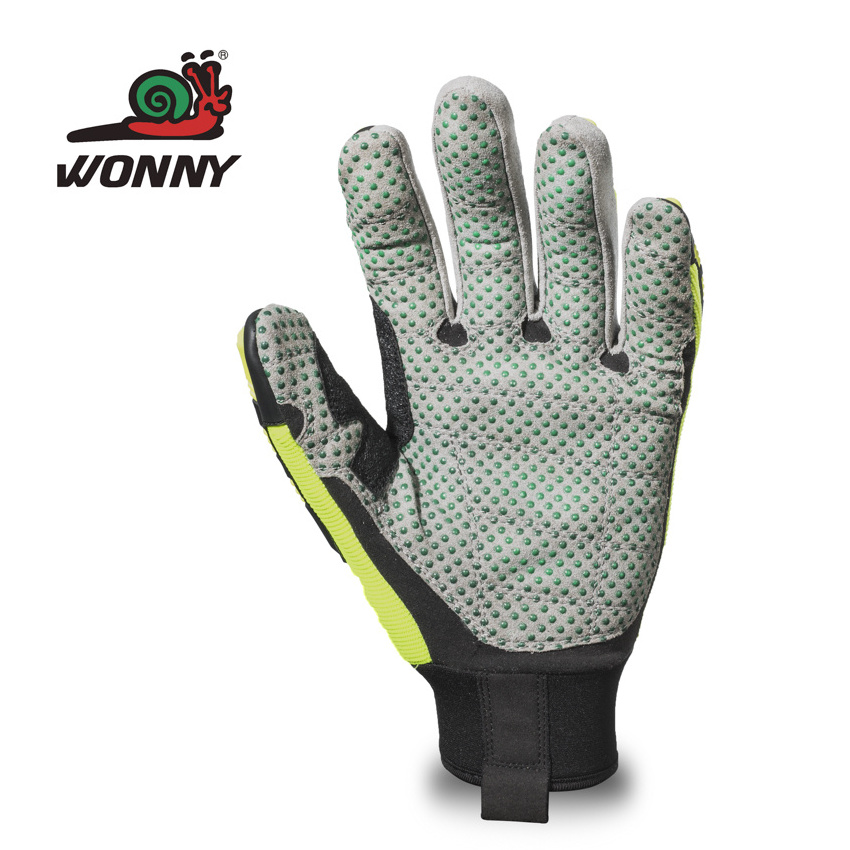 Wonny TPR rubber cut resistant oil resistance rubber gloves