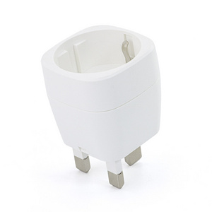 Popular  Europe to UK Ireland Travel plug  Type G power outlet adaptor for Dubai Scotland British  England