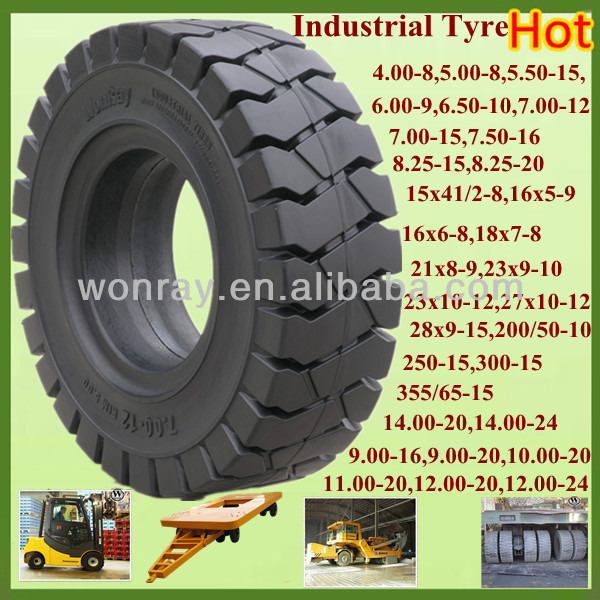 Easy-fit Bullet Proof 10.00-20 Solid Rubber Tyres For Trailers, llantas de 10.00 20nhs