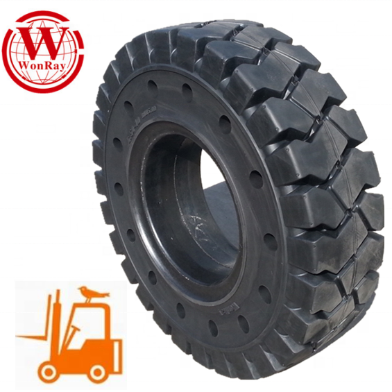 WonRay Resilient Solid Tyre For Forklift Tire 700 12 for Sale