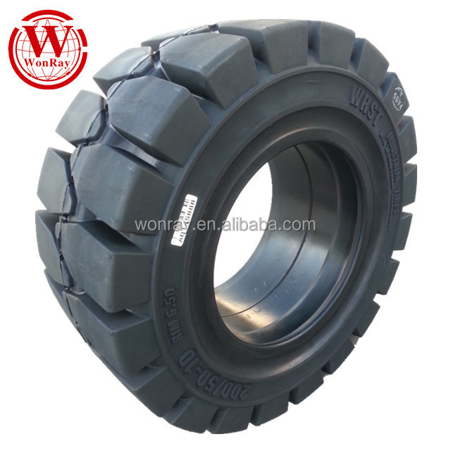 Linde Diesel Solid Forklift Tyres 18x7-8 For H14D H16D H18D Front Rear Wheel