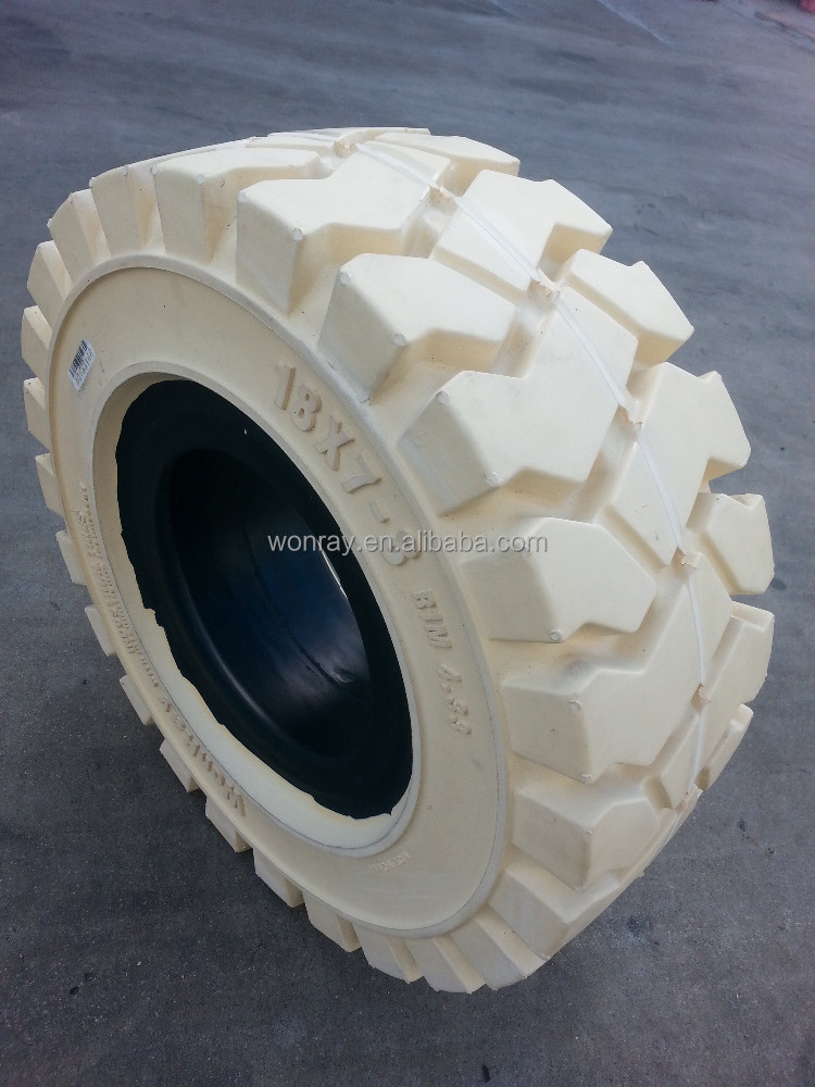 18 inch rubber wheels solid forklift tire 18x7-8 for 3 ton powered industrial truck