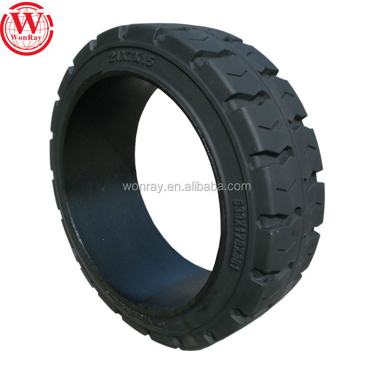 China WonRay High Quality 14x4 1/2x8 Press-on Solid Tires For Vehicle