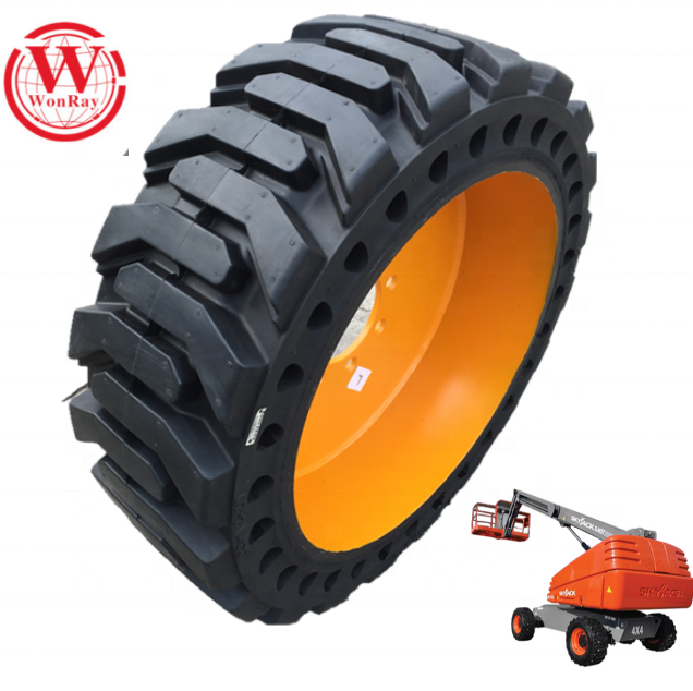 WonRay Skid Steer Backhoe Solid Tyre 10-16.5