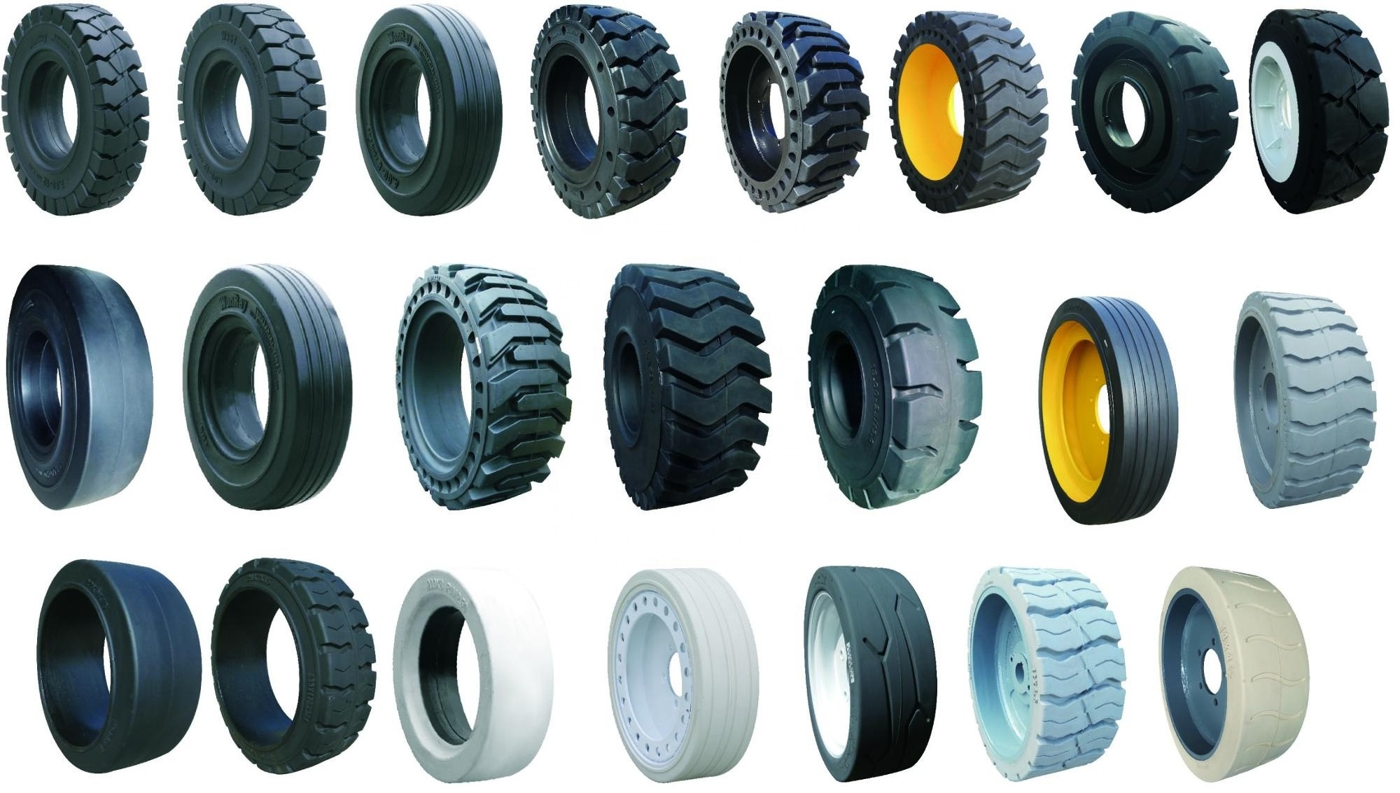 pneus de camions 1100 20 9.00-20 200x50 solid tire for 5 ton electric forklift